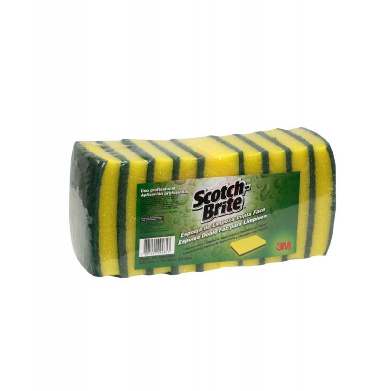 ESPONJA SCOTCH-BRITE - PACOTE C) 10